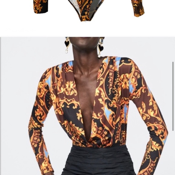 Zara Wrap-front bodysuit - Picture 6 of 7